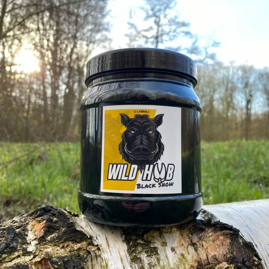 WILD HUB "Black Snow" - Lockmittel für Schwarzwild / Sauen, 750 g