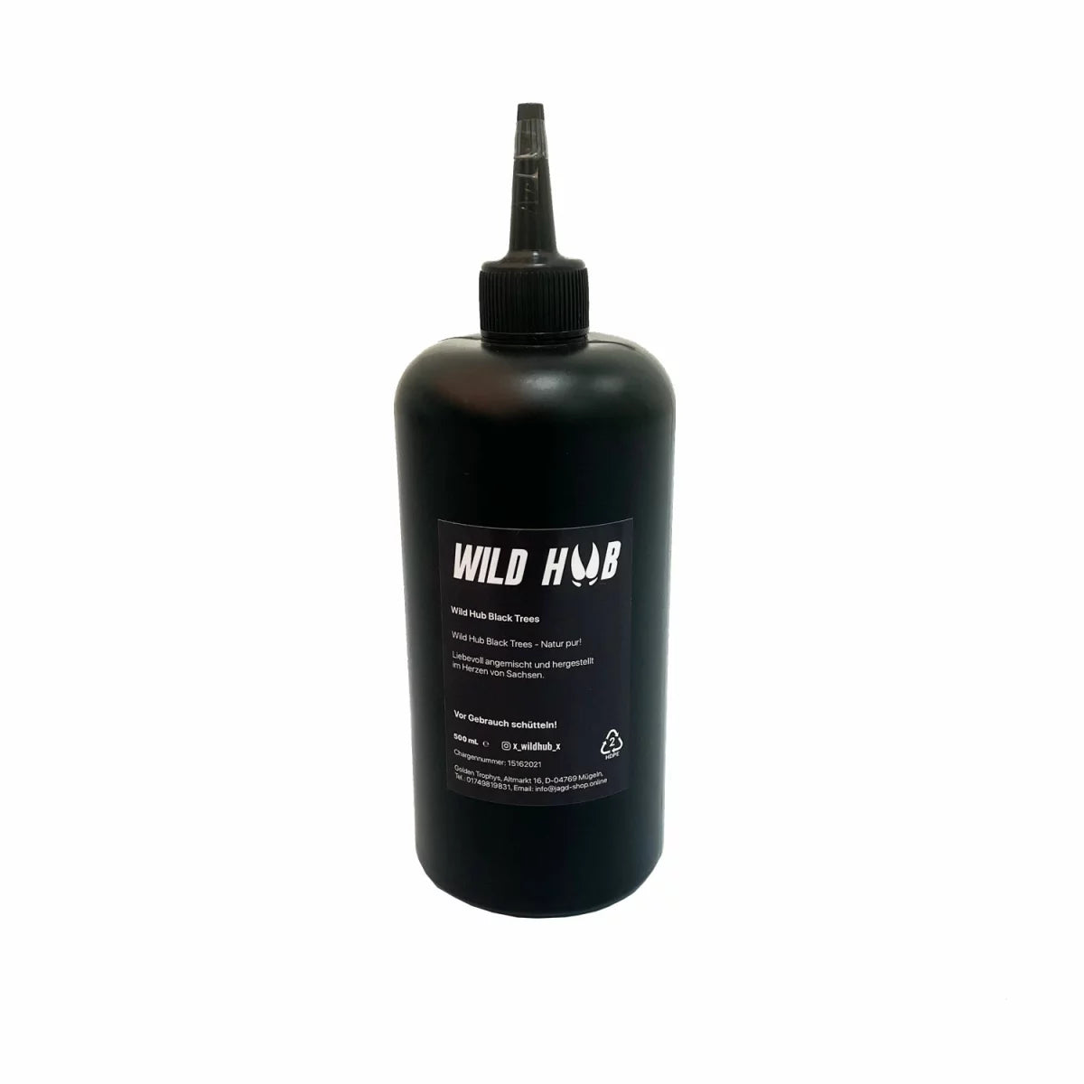 WILD HUB "Black Trees" - Lockmittel für Schwarzwild / Sauen bzw. Schalenwild, 500ml