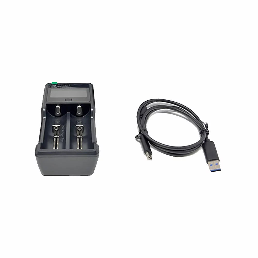 HIKMICRO Ladegerät mit USB-Kabel - 2-fach