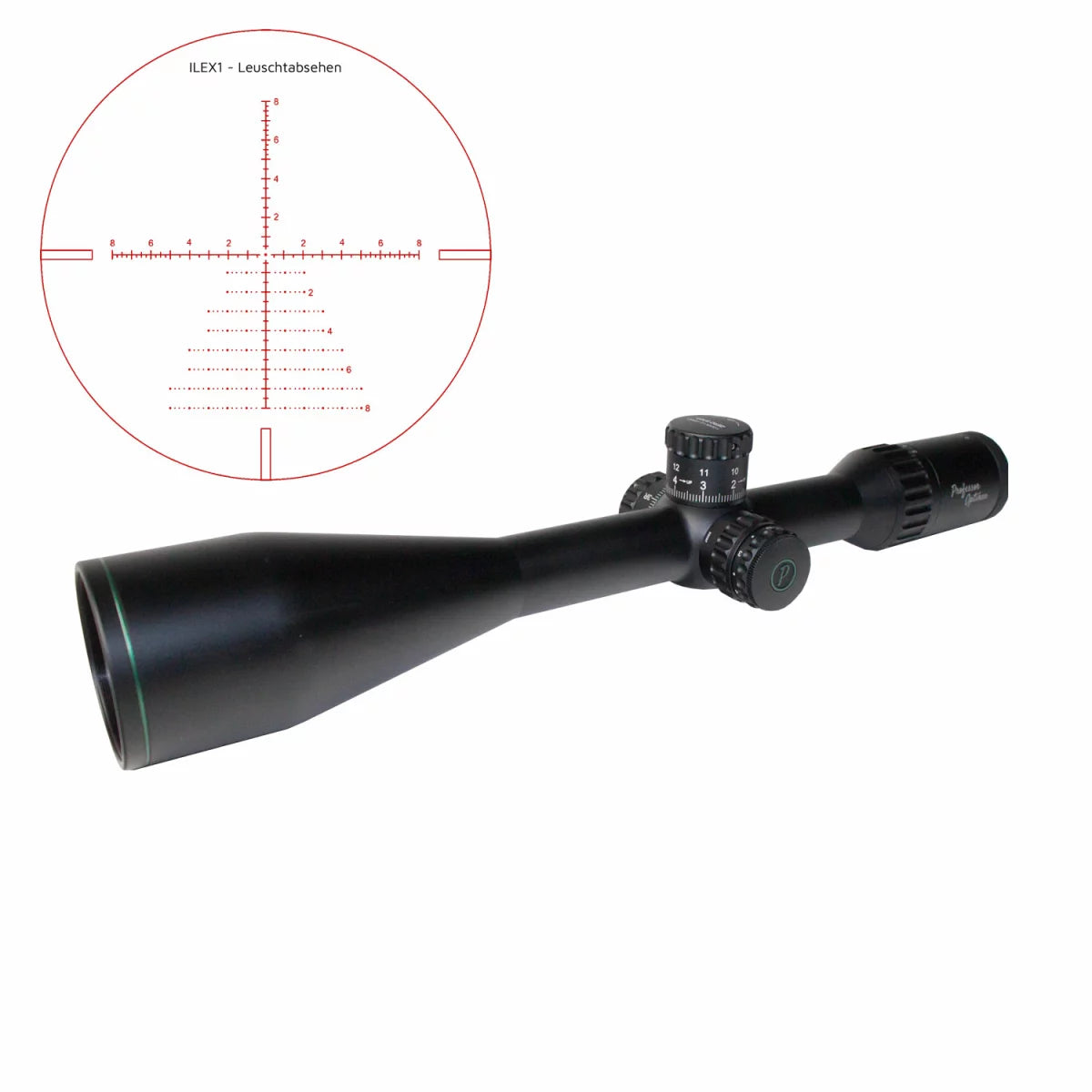 Professor Optiken Müritz - 5-30x56 HD SFP V2 | Gen. 2, ILEX 1 Leuchtabsehen