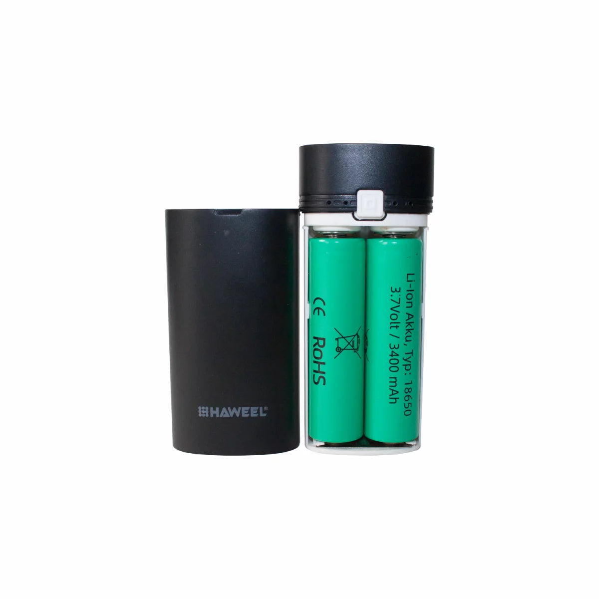 USB-Powerbank für 2x 18650 Akkus