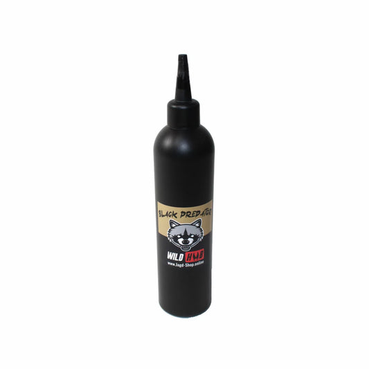 WILD HUB "Black Predator" - Lockmittel für Waschbären / Pradatoren / Raubwild, 200ml